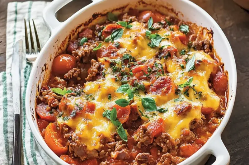 Tomato 'n' Beef Casserole