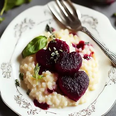 Heart Beet Risotto: A Creamy Comfort Food Surprise 10 Heart Beet Risotto