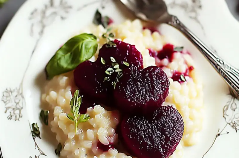 Heart Beet Risotto