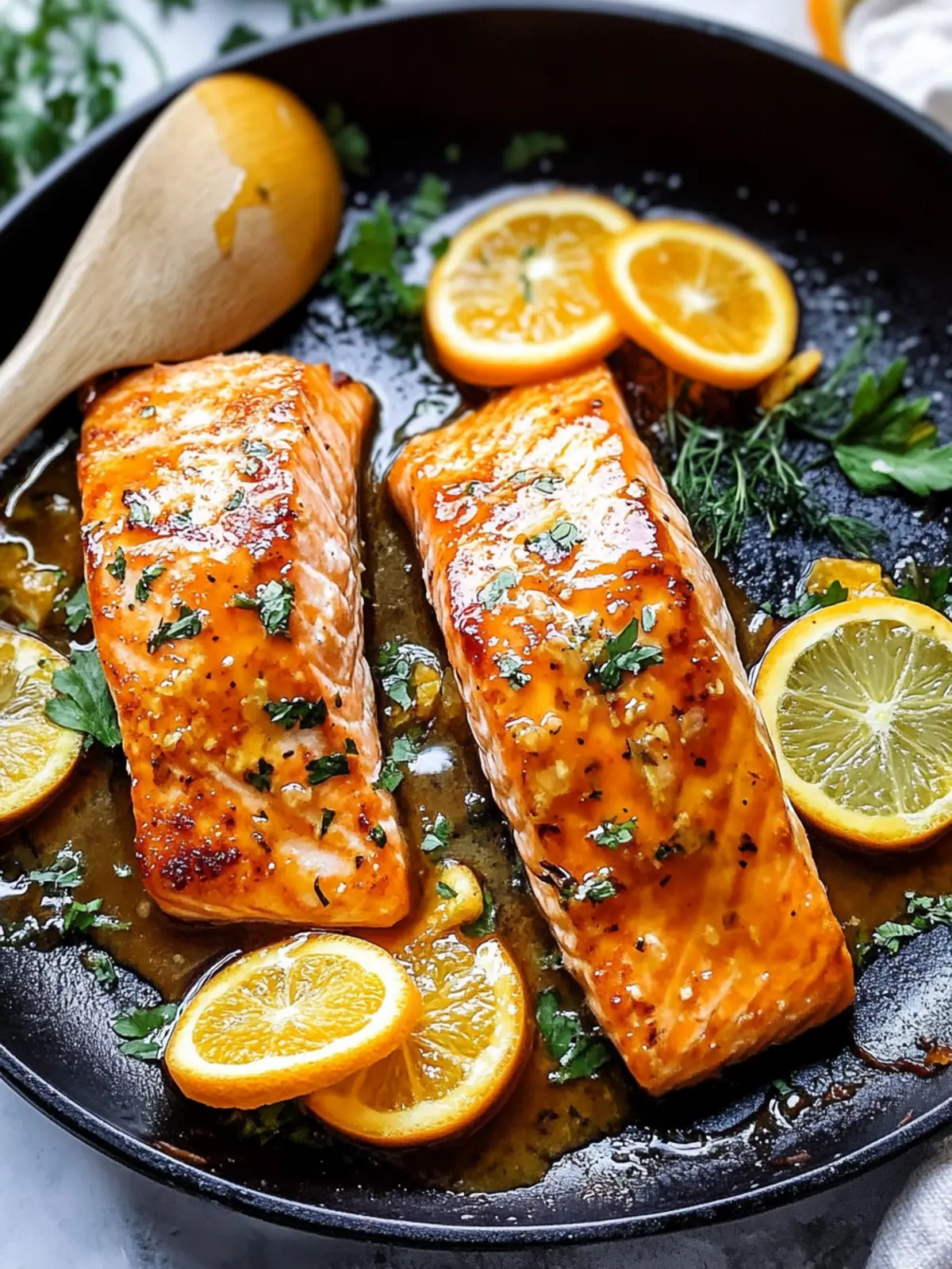Delicious Orange Glazed Salmon Ready in Just 15 Minutes 4 Orange Glazed Salmon