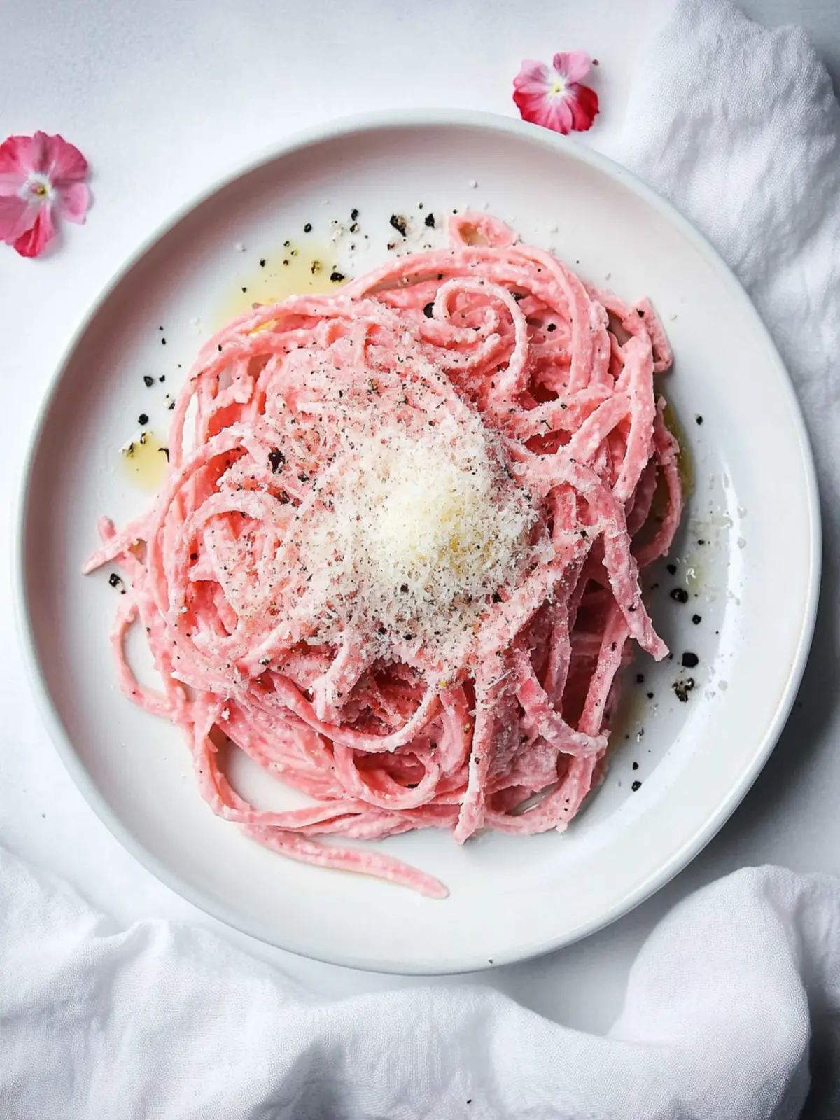 Pink Cacio e Pepe: A Fun Twist on Classic Pasta Tonight 3 Pink Cacio e Pepe