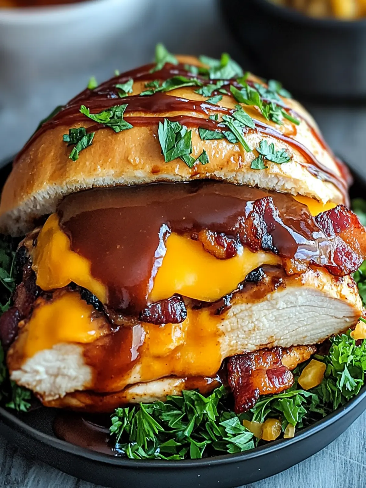 Savory Cowboy BBQ Bacon Cheddar Chicken for Family Feasts 4 Cowboy BBQ Bacon Cheddar Chicken