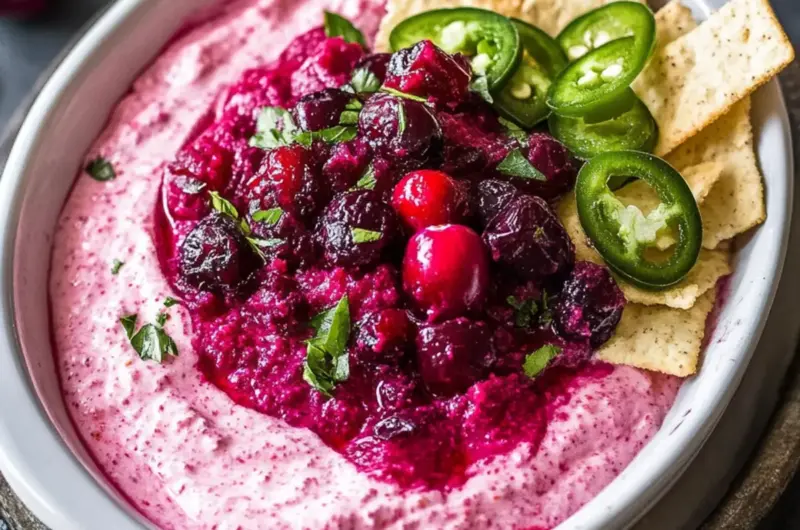 Creamy Cranberry Jalapeno Dip