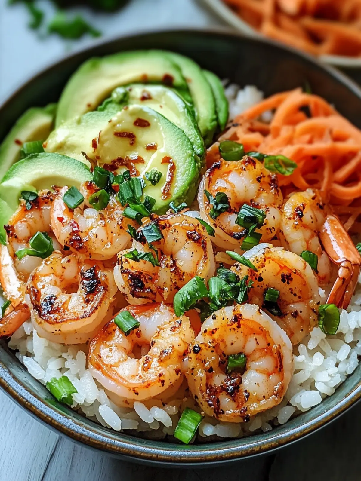 Savory Shrimp Rice Bowls with Spicy Mayo in Just 30 Minutes 2 Shrimp Rice Bowls