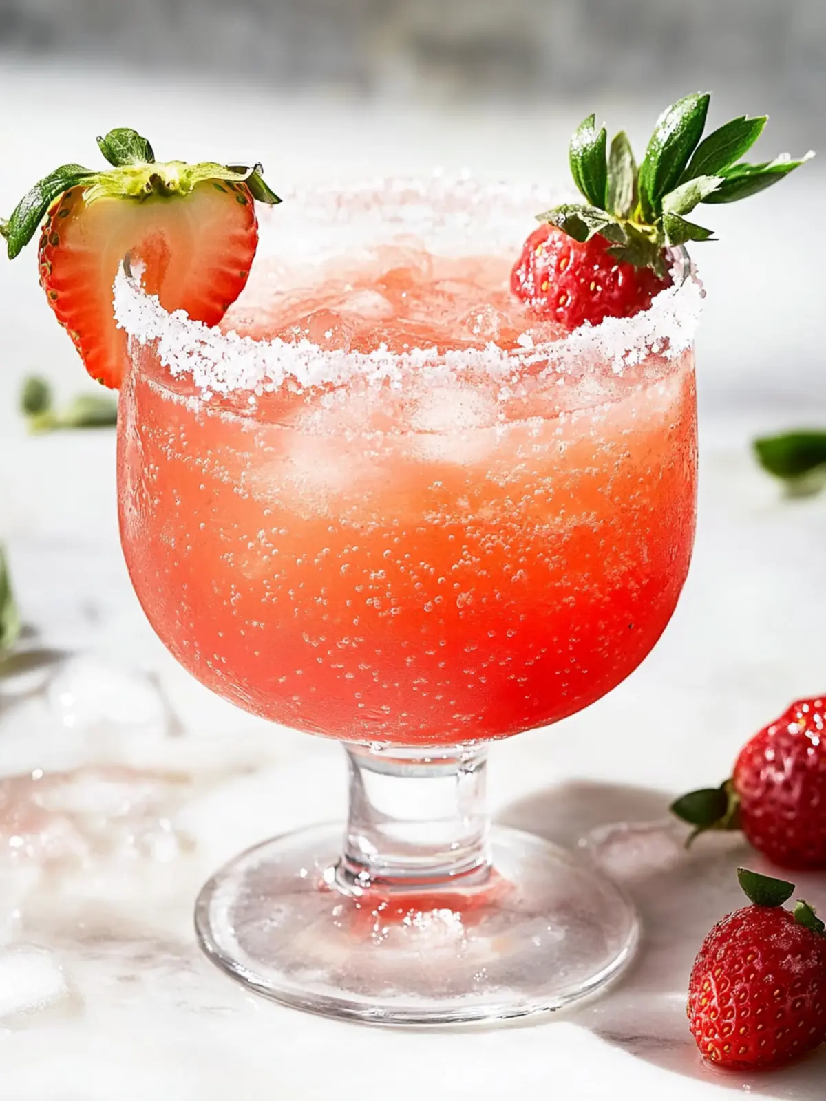 Strawberry Mezcal Margarita: Summer's Must-Try Refreshing Sip 3 Strawberry Mezcal Margarita