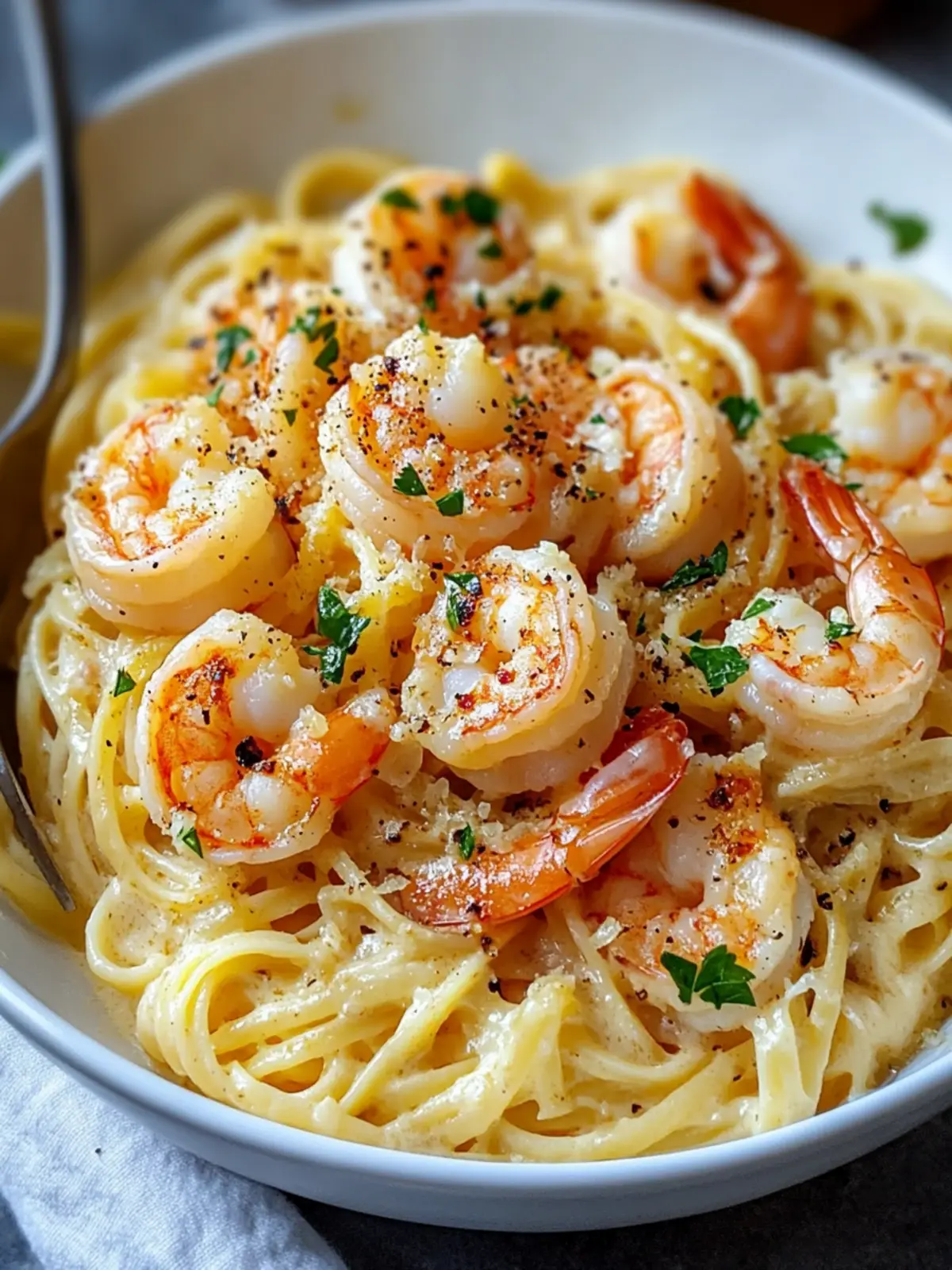 Shrimp Scampi Garlic Cream Pasta That'll Make You Melt 3 Shrimp Scampi Garlic Cream Pasta
