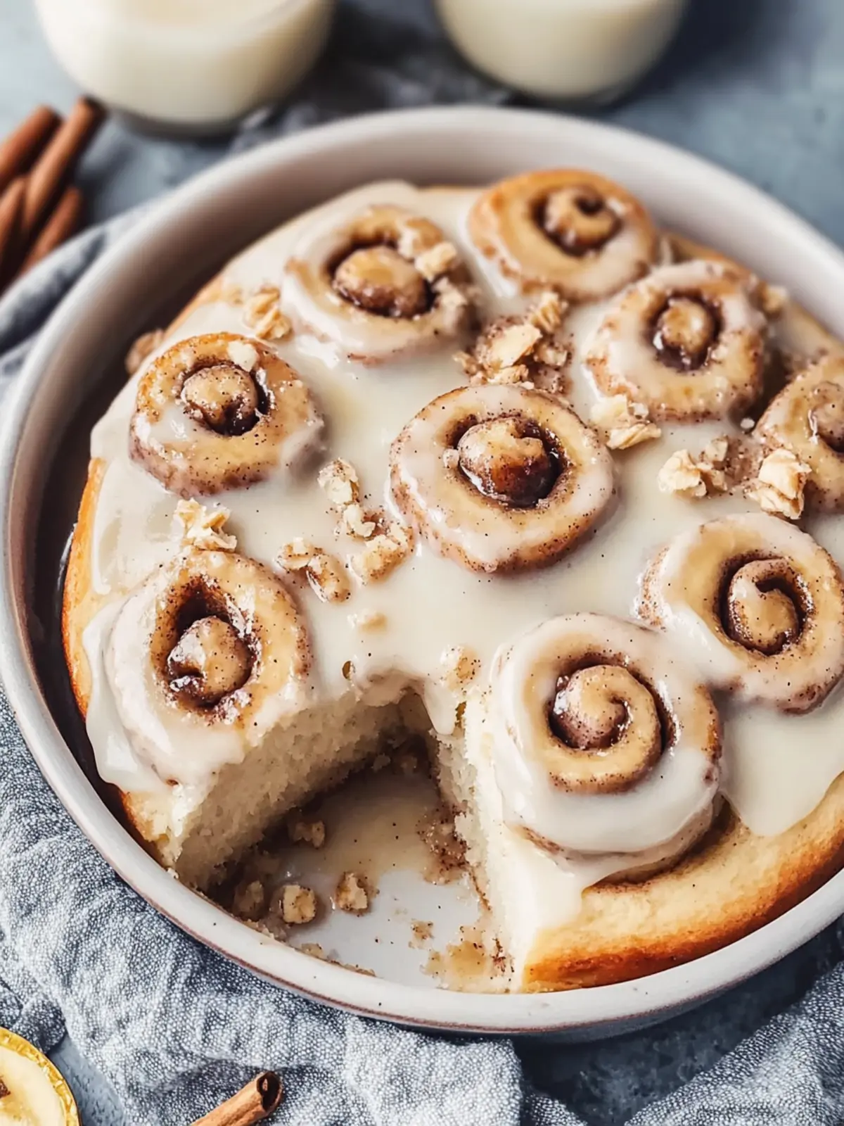 Eggless Banana Bread Cinnamon Rolls: Your New Favorite Treat 4 Banana Bread Cinnamon Rolls