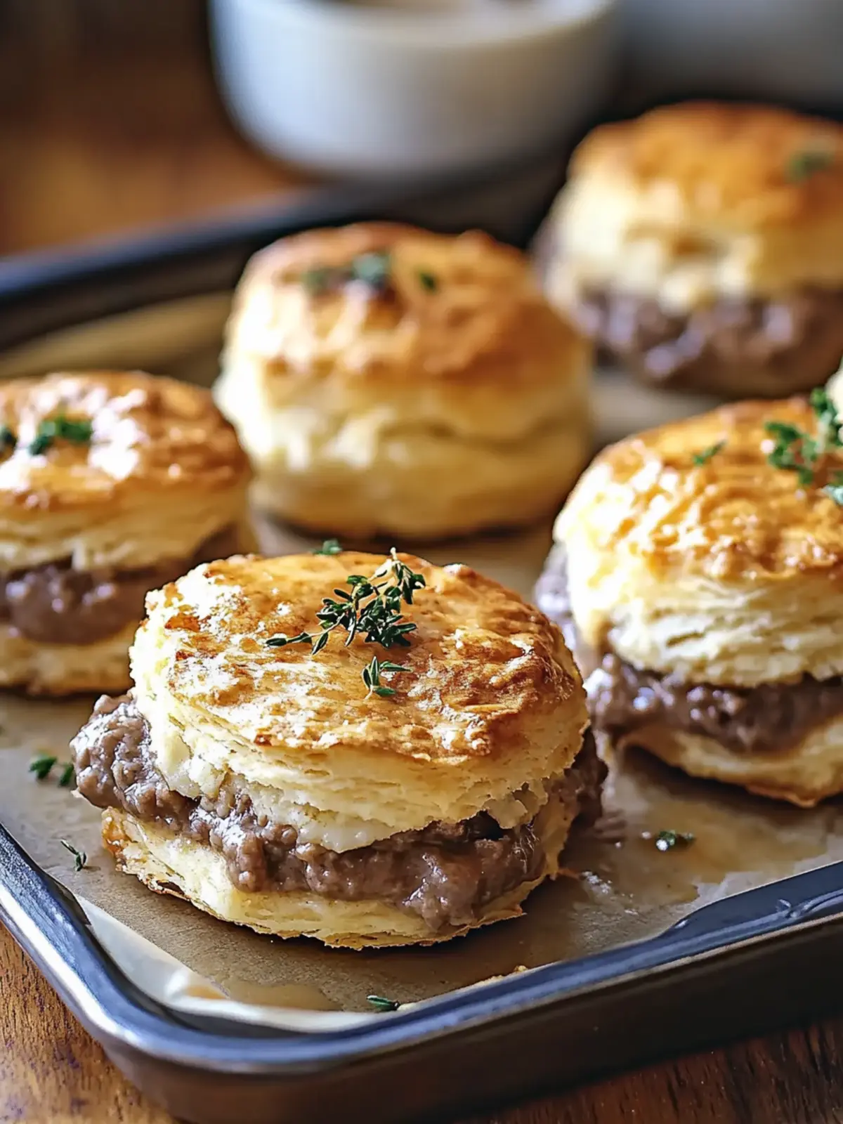 Baked French Dip Biscuits: Comfort Food for Family Nights 3 Baked French Dip Biscuits