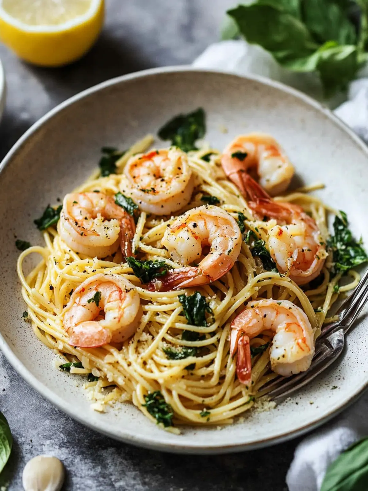 Lemon Garlic Shrimp Pasta That Will Wow Your Taste Buds 2 Lemon Garlic Shrimp Pasta