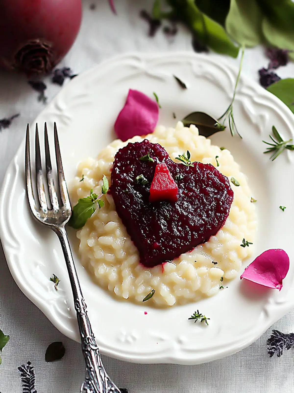 Heart Beet Risotto: A Creamy Comfort Food Surprise 2 Heart Beet Risotto