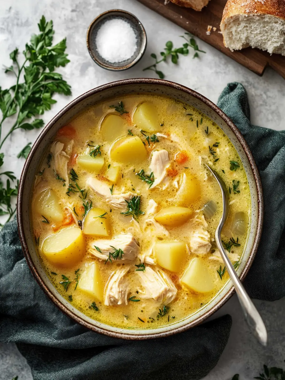Hearty Chicken Soup with Potatoes: A Cozy Comfort Meal 4 Chicken Soup with Potatoes