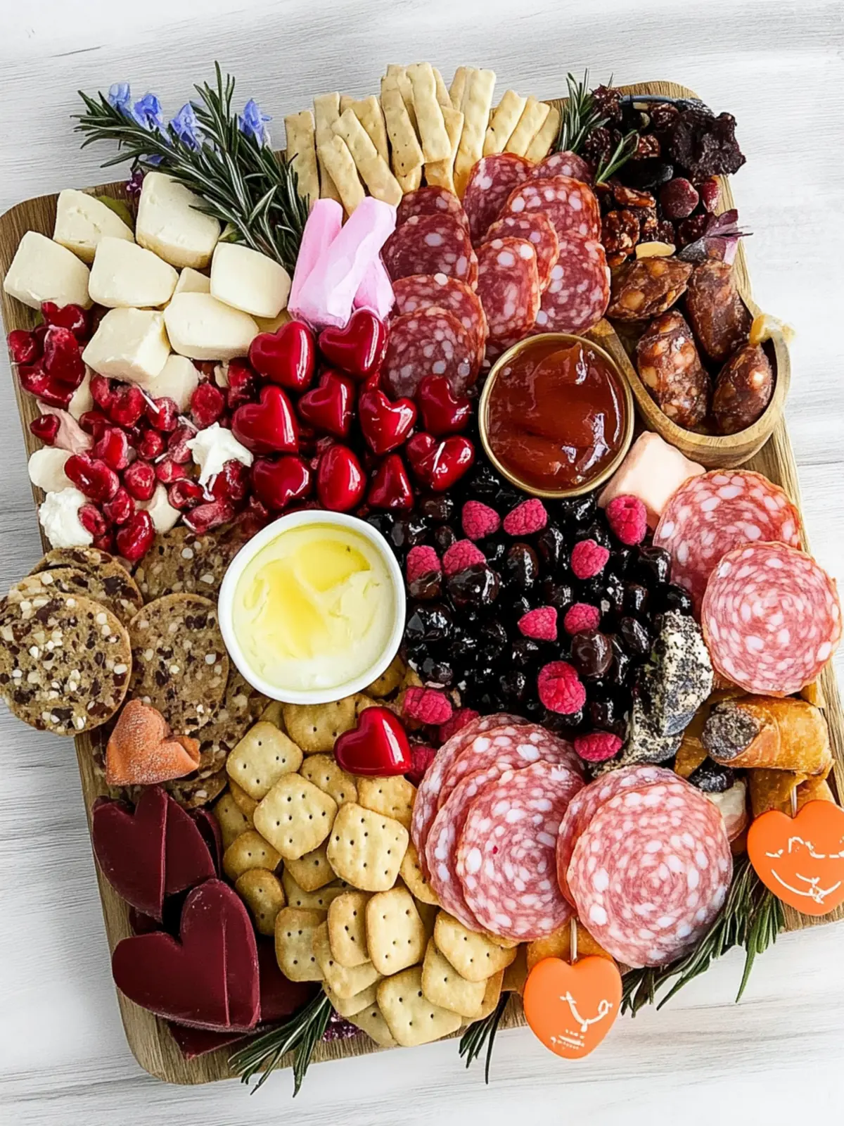 Colorful Valentine’s Day Charcuterie Board for Sweet Moments 2 Valentine’s Day Charcuterie Board