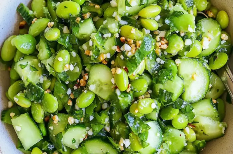 Cucumber Edamame Salad