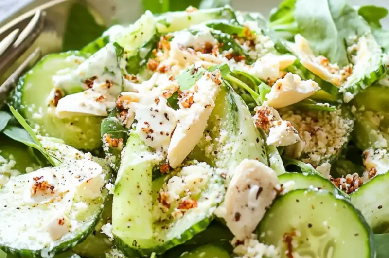 Cucumber Caesar Salad