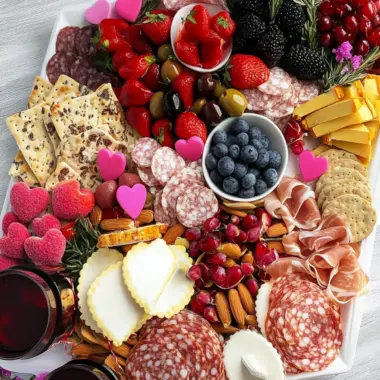 Colorful Valentine’s Day Charcuterie Board for Sweet Moments 9 Valentine’s Day Charcuterie Board