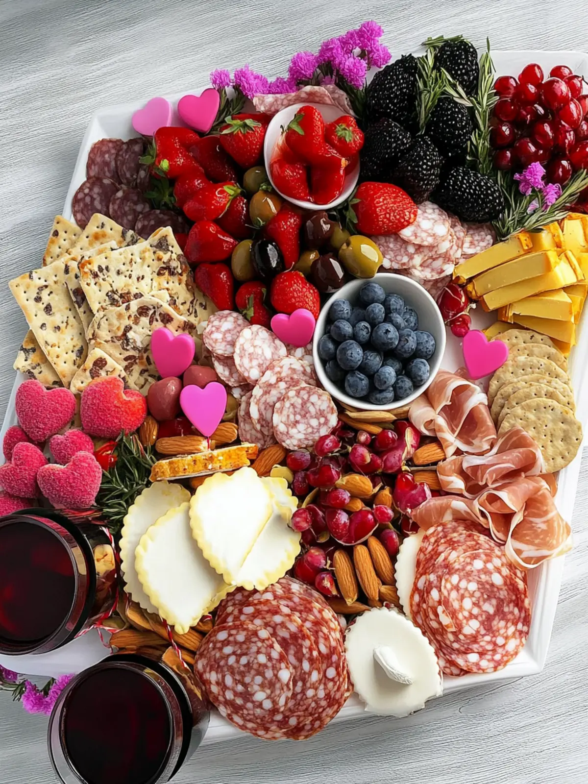 Colorful Valentine’s Day Charcuterie Board for Sweet Moments 5 Valentine’s Day Charcuterie Board