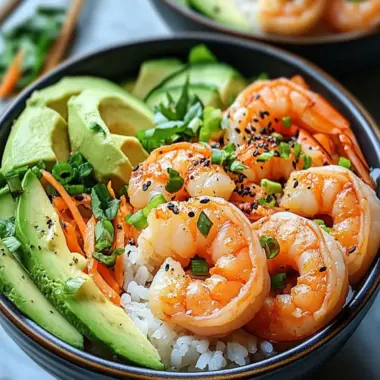 Savory Shrimp Rice Bowls with Spicy Mayo in Just 30 Minutes 9 Shrimp Rice Bowls