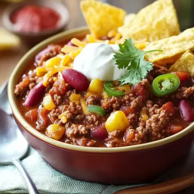 Classic Beef Chili That Will Warm Your Soul 9 Classic Beef Chili