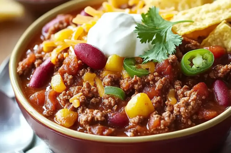 Classic Beef Chili