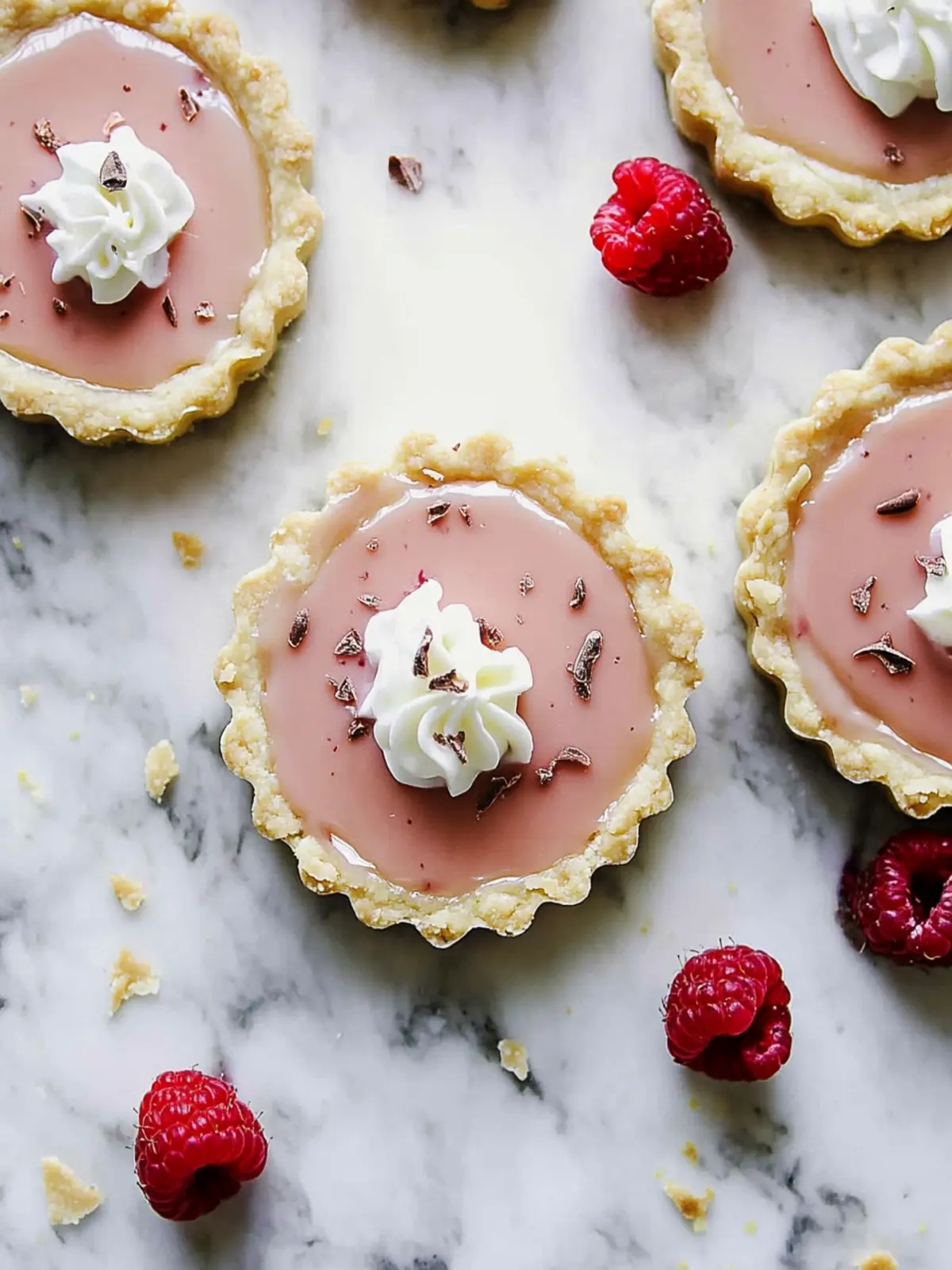 Irresistible White Chocolate Raspberry Tarts for a Romantic Treat 3 White Chocolate Raspberry Tarts