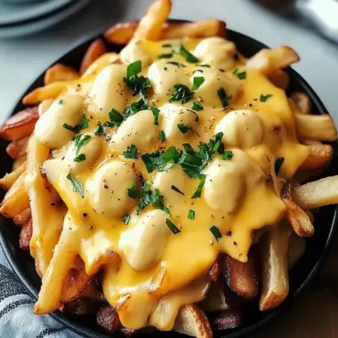 Ultimate Breakfast Poutine with Creamy Hollandaise Sauce 9 Breakfast Poutine with Hollandaise Sauce