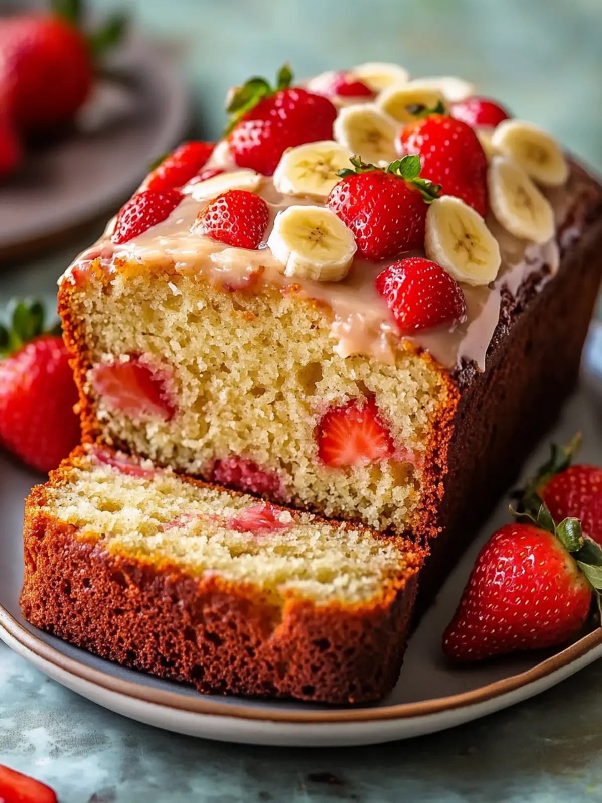 Delicious Strawberry Banana Bread for a Savory Morning Treat 4 Strawberry Banana Bread