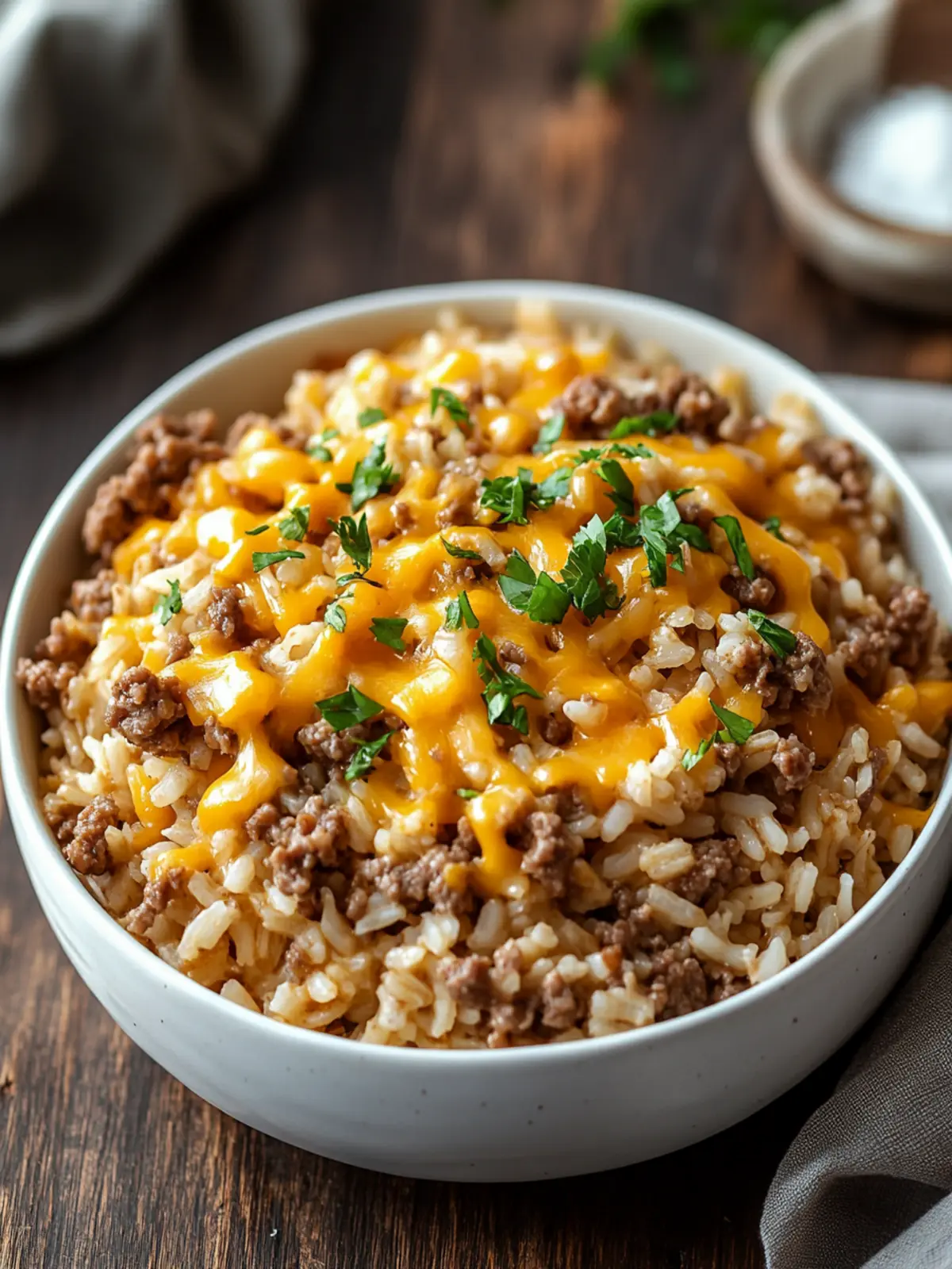 Cheesy Ground Beef and Rice Casserole Your New Family Favorite 5 Cheesy Ground Beef and Rice