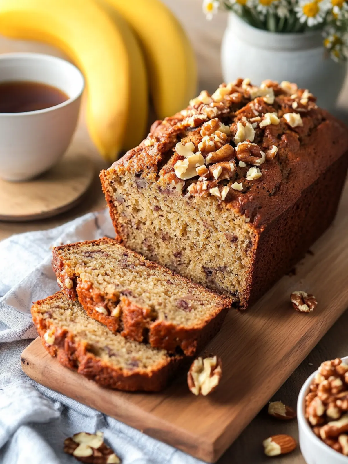 Deliciously Moist Banana Nut Bread You’ll Crave Every Morning 5 Banana Nut Bread