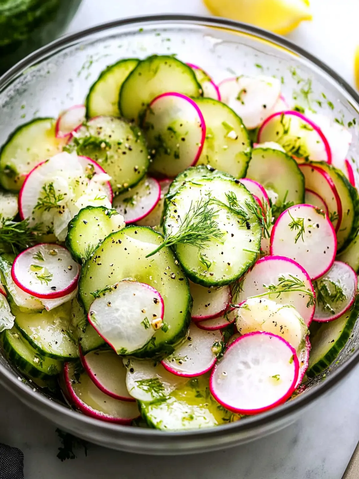Fresh Cucumber Radish Salad for a Zesty Home Twist 4 Cucumber Radish Salad