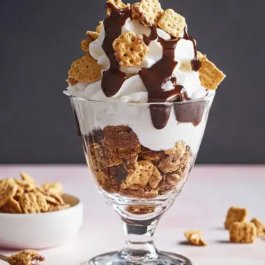 Indulge in Hot Fudge Golden Grahams Parfait Bliss 10 Hot Fudge Golden Grahams Parfait