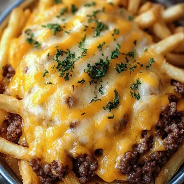 Cheeseburger French Fry Casserole for Ultimate Family Comfort 9 Cheeseburger French Fry Casserole