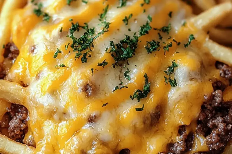 Cheeseburger French Fry Casserole