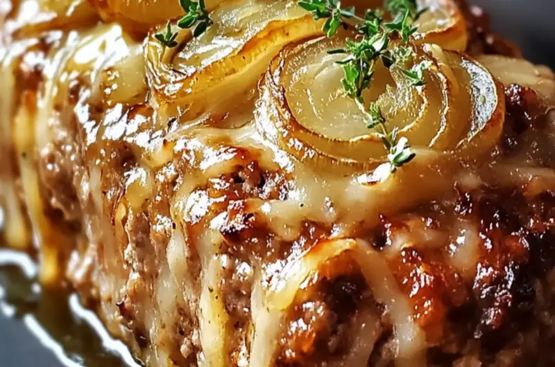 French Onion Meatloaf