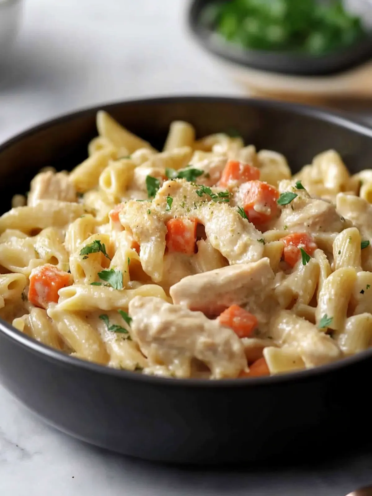 Chicken Pot Pie Pasta: Your Quick Comfort Food Fix 2 Chicken Pot Pie Pasta