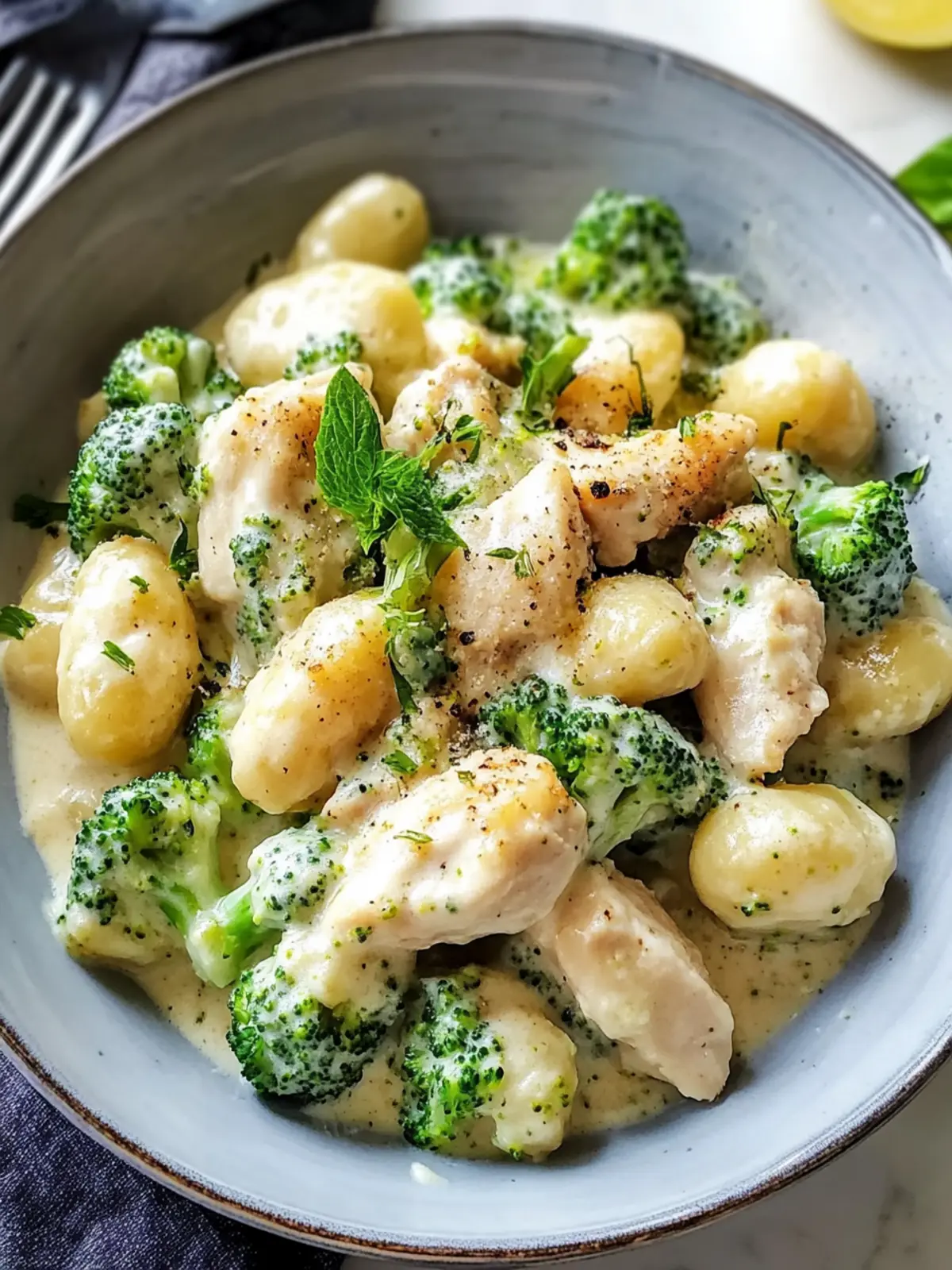 Creamy Chicken and Broccoli Gnocchi for Cozy Weeknight Dinners 4 Creamy Chicken and Broccoli Gnocchi