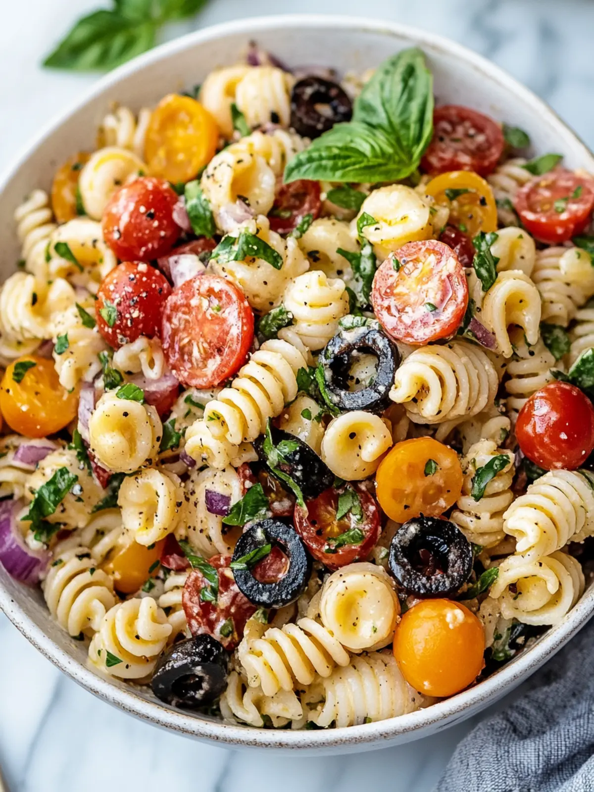 Retro Pasta Salad: A Nostalgic Twist on Your Summer BBQ 5 Retro Pasta Salad