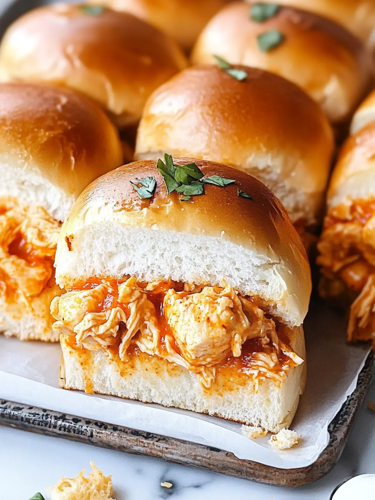 Savory Buffalo Chicken Sliders You Can’t Resist 2 Buffalo Chicken Sliders