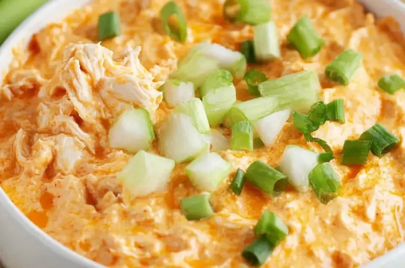 Buffalo Chicken Dip in a Crock Pot