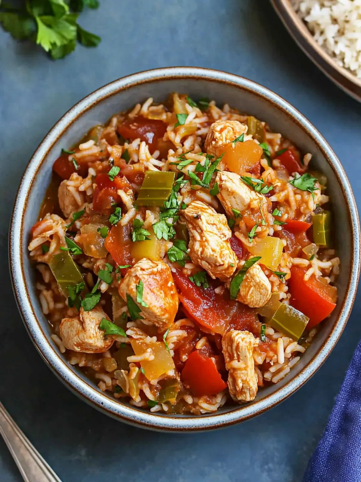 Slow Cooker Chicken Jambalaya Full of Flavor and Ease 3 Slow Cooker Chicken Jambalaya