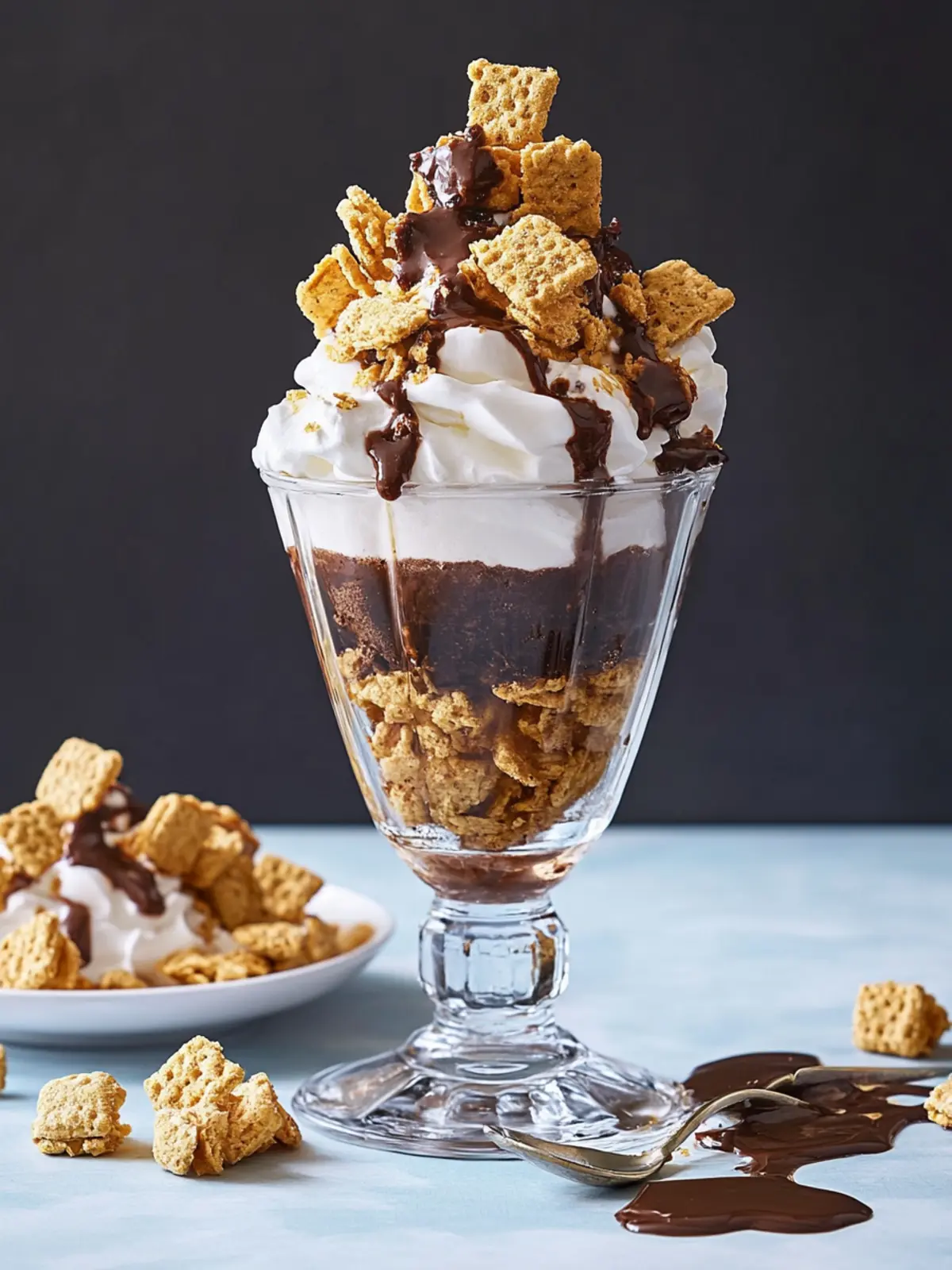 Indulge in Hot Fudge Golden Grahams Parfait Bliss 3 Hot Fudge Golden Grahams Parfait