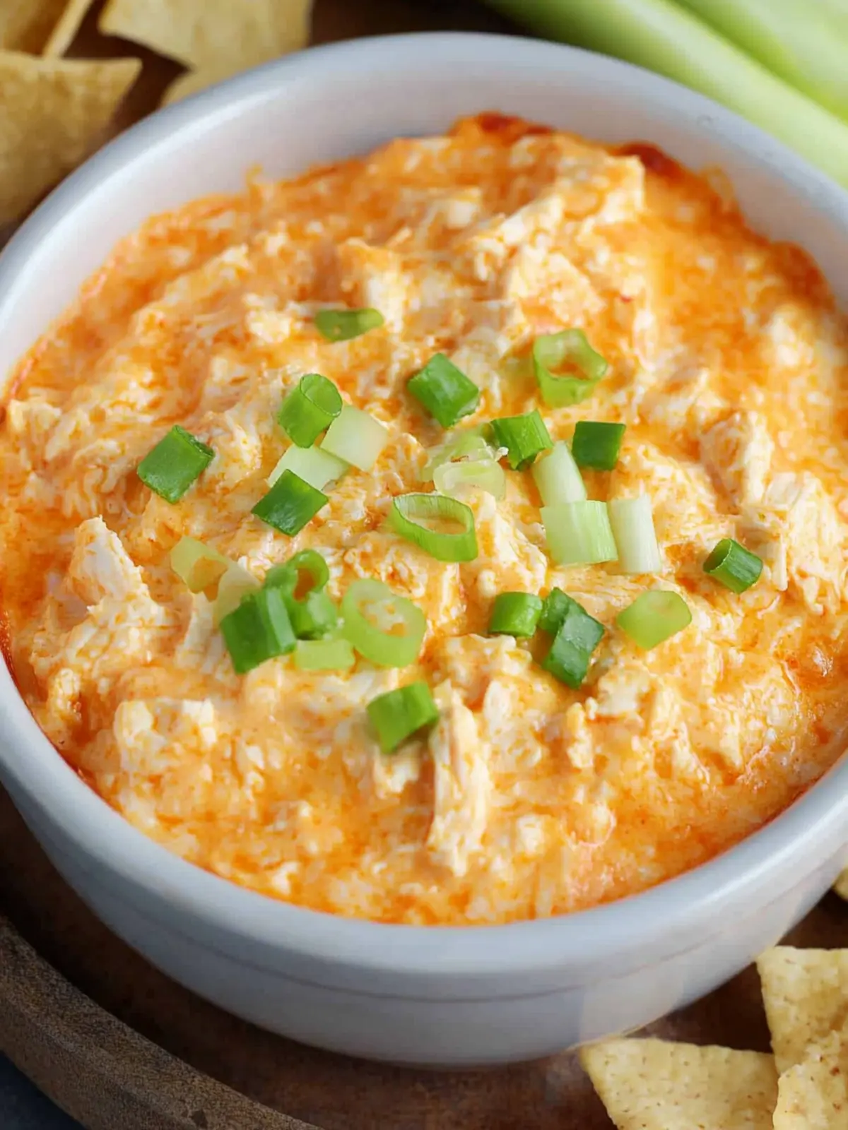 Creamy Buffalo Chicken Dip in a Crock Pot - Your Party Essential 3 Buffalo Chicken Dip in a Crock Pot