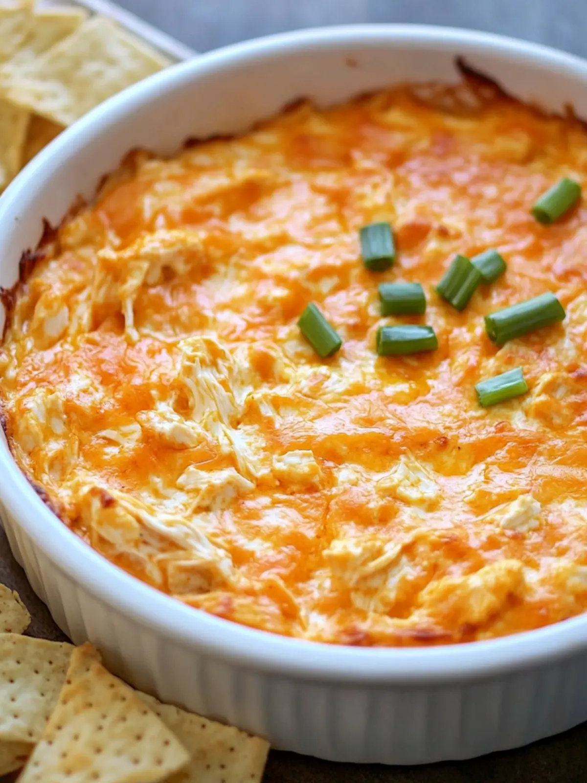 Cheesy Buffalo Chicken Dip That's Perfect for Game Day Fun 4 Cheesy Buffalo Chicken Dip