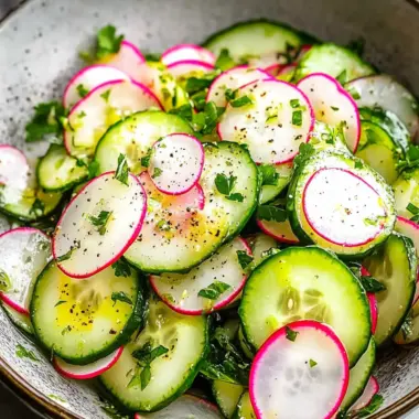 Fresh Cucumber Radish Salad for a Zesty Home Twist 10 Cucumber Radish Salad