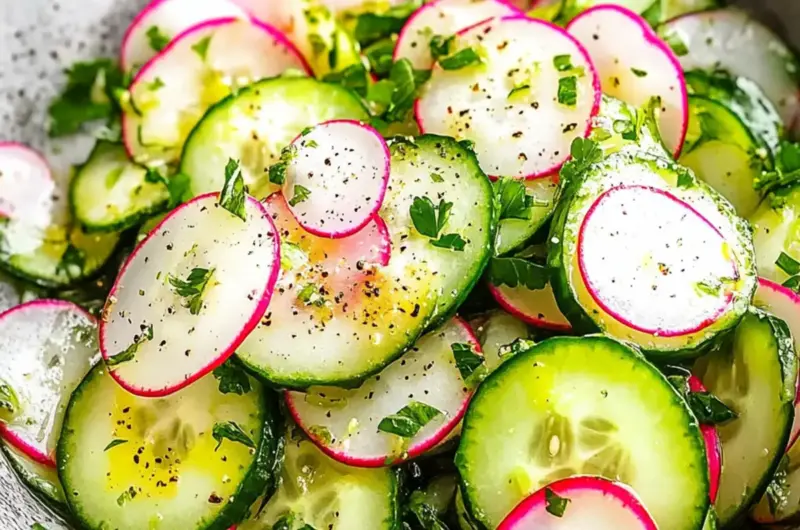 Cucumber Radish Salad