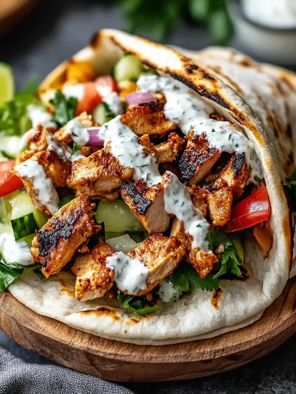 Savor Homemade Chicken Shawarma with Garlic Sauce Tonight 4 Chicken Shawarma with Garlic Sauce