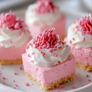 Pink Velvet Cheesecake Bites That Will Brighten Your Day 9 Pink Velvet Cheesecake Bites