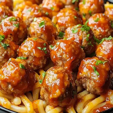 Savory BBQ Ranch Meatball Skillet: Quick Comfort Food Bliss 9 BBQ Ranch Meatball