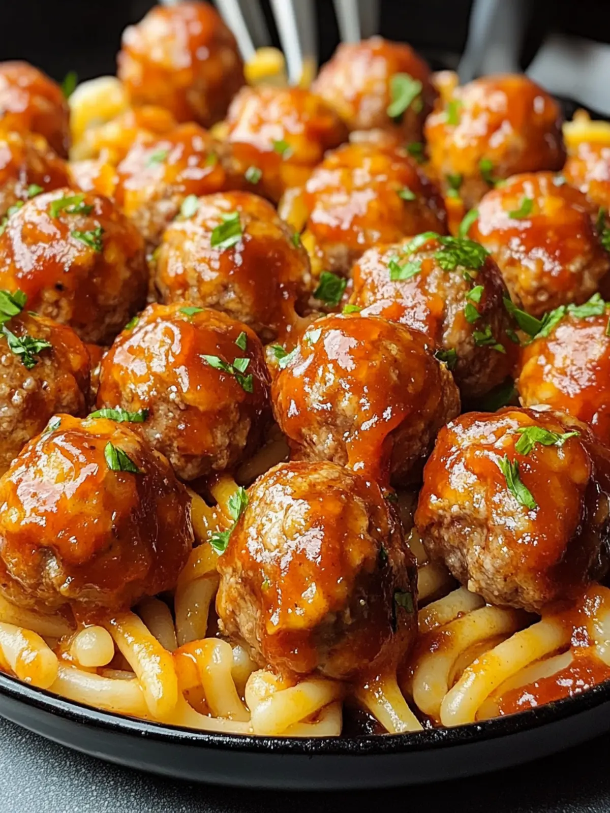 Savory BBQ Ranch Meatball Skillet: Quick Comfort Food Bliss 5 BBQ Ranch Meatball