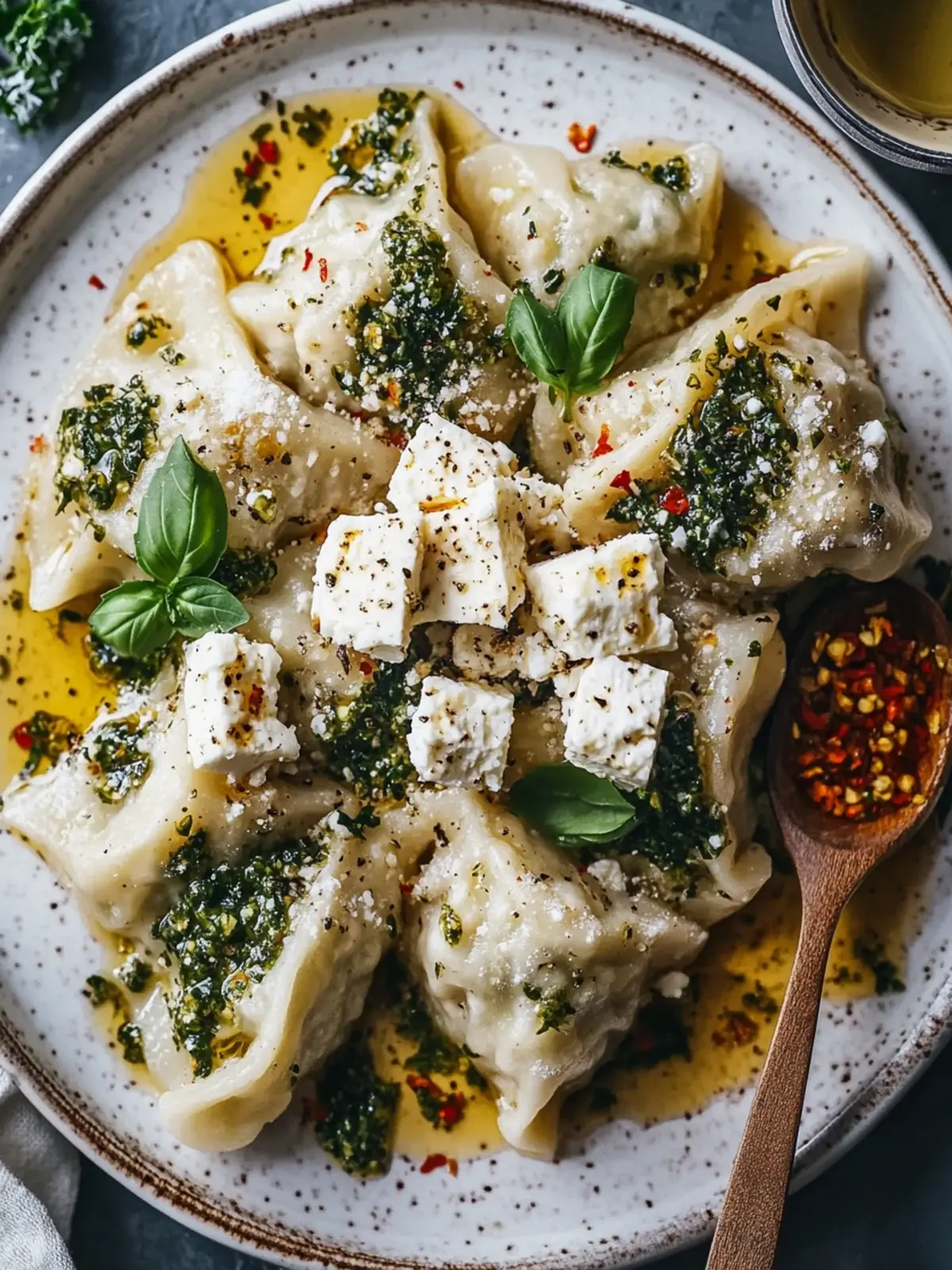 Delicious Homemade Feta Dumplings: Comfort Food Bliss 4 Feta Dumplings