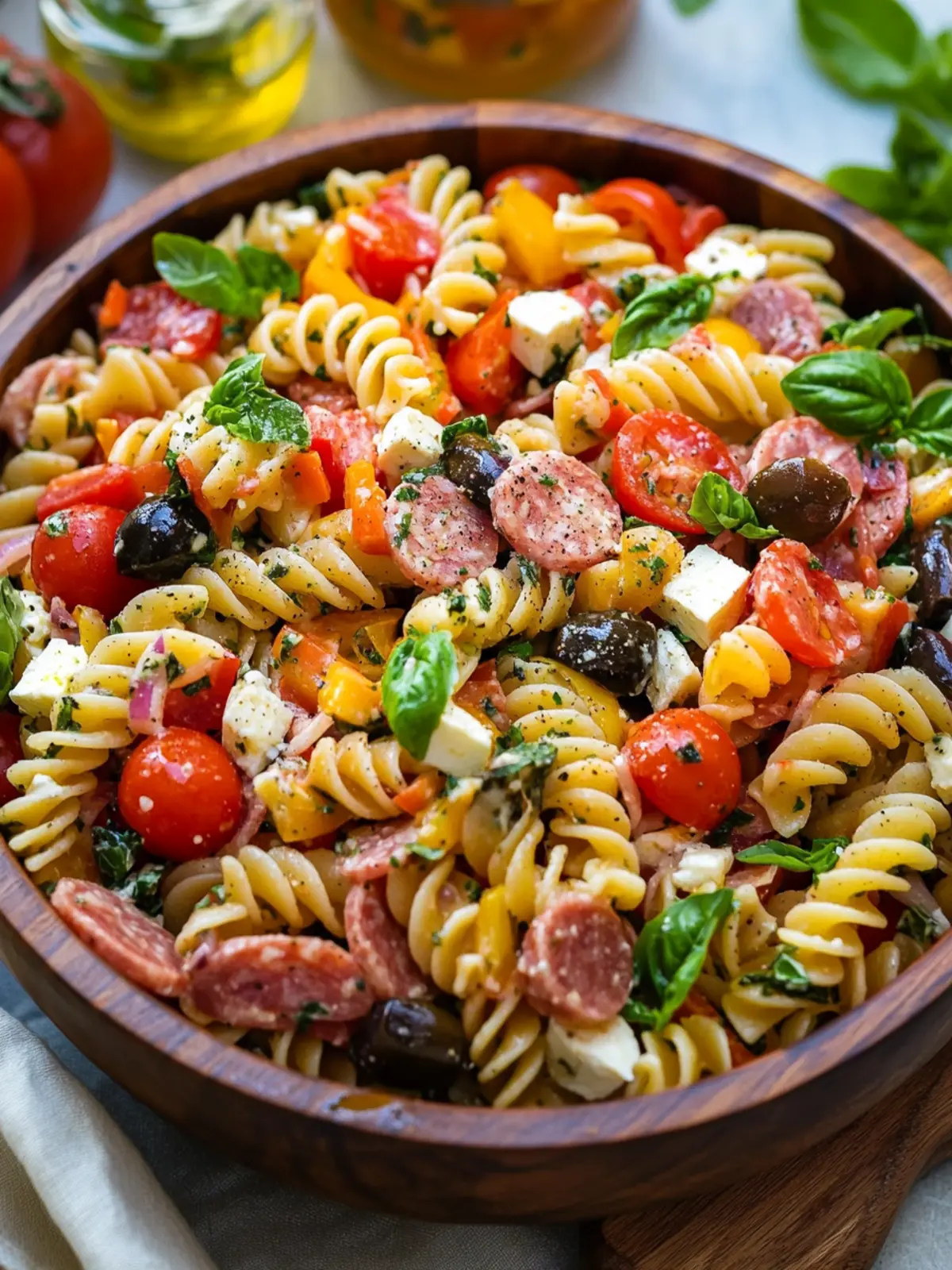 Zesty Italian Antipasto Pasta Salad for Perfect Potlucks 4 Italian Antipasto Pasta Salad